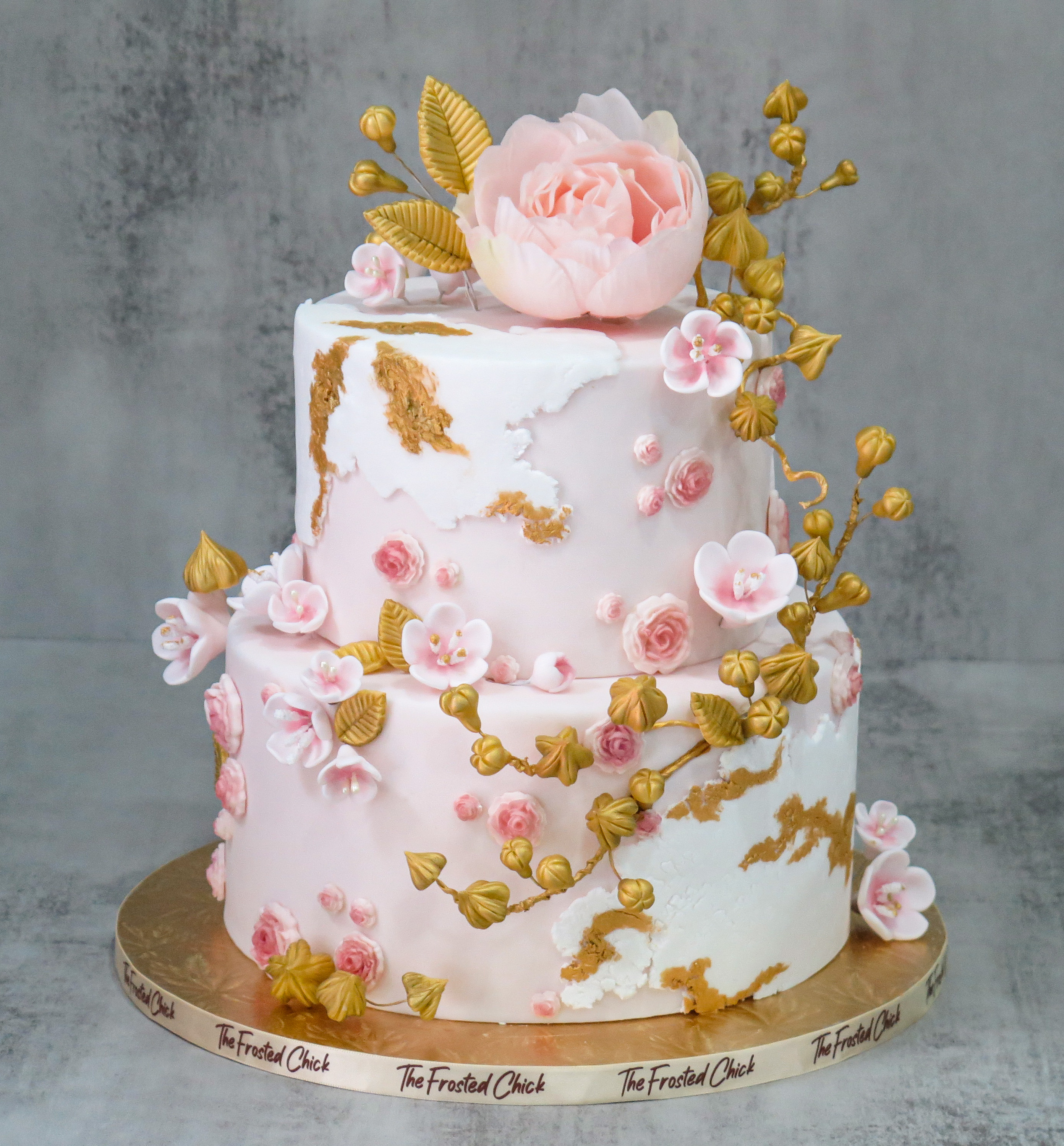 wedding fondant showpiece